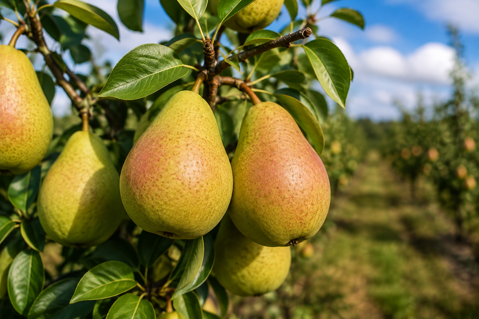 Nova cultivar de pera combina resistência a doenças e potencial produtivo
