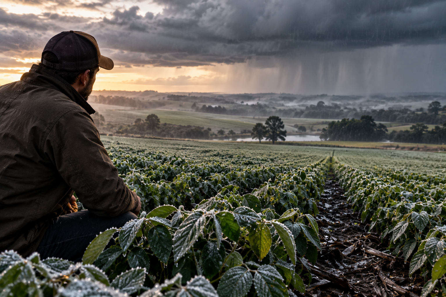Frio, geada e chuva intensa: como preparar a operação rural para a semana