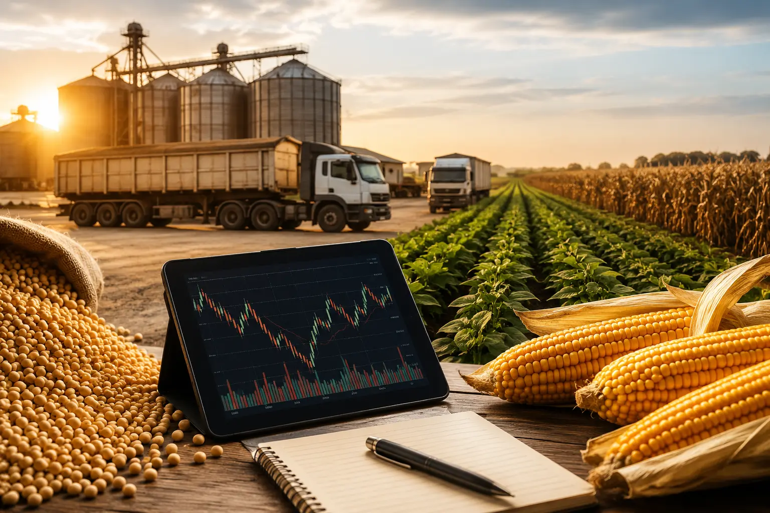 USDA mostra piora na soja e estabilidade no milho: o que isso muda para o produtor brasileiro