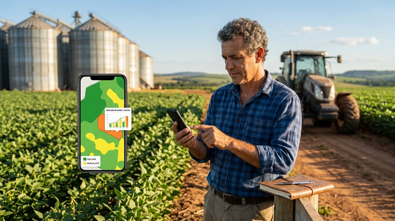 Assistentes virtuais no campo: como a IA pode apoiar as decisões do produtor rural