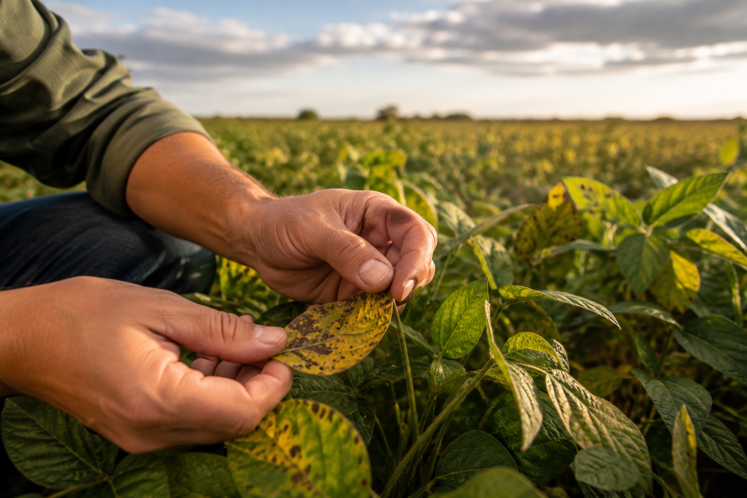 Biofungicida à base de metabólitos amplia as opções para o manejo da soja