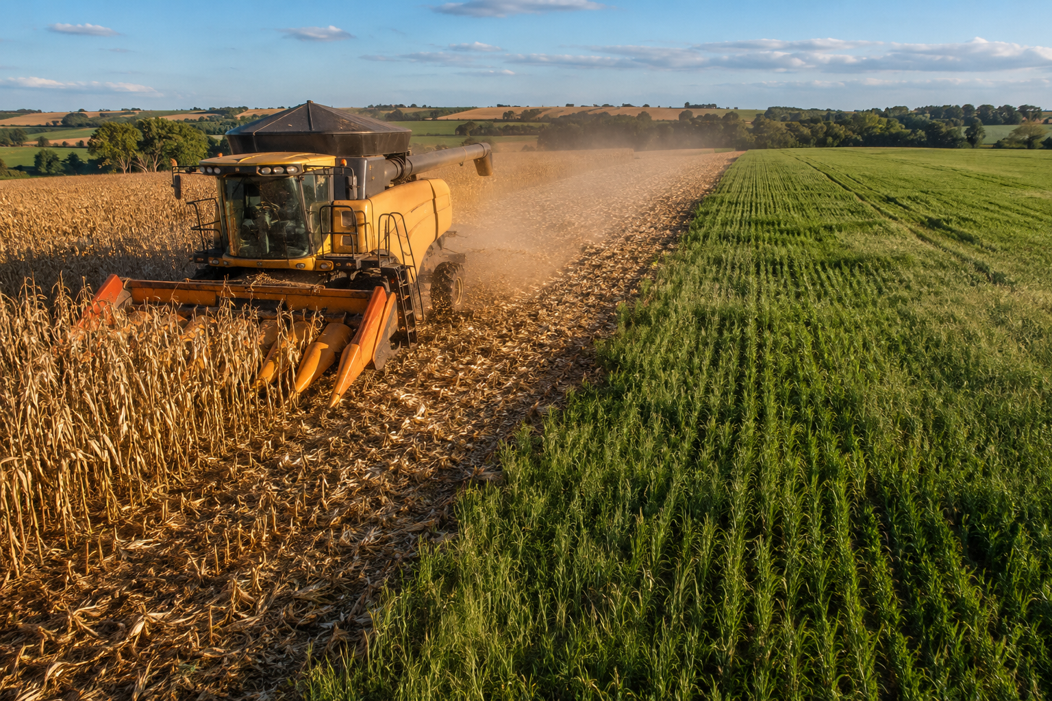 Paraná encerra plantio de trigo enquanto colheita do milho safrinha ganha ritmo