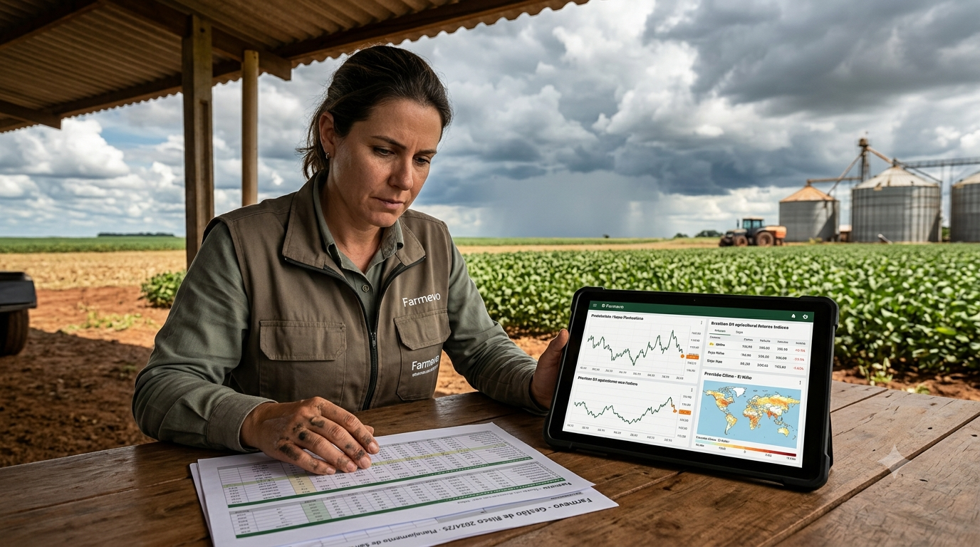 Super El Niño pode pressionar preços agrícolas e exigir mais gestão de risco no campo